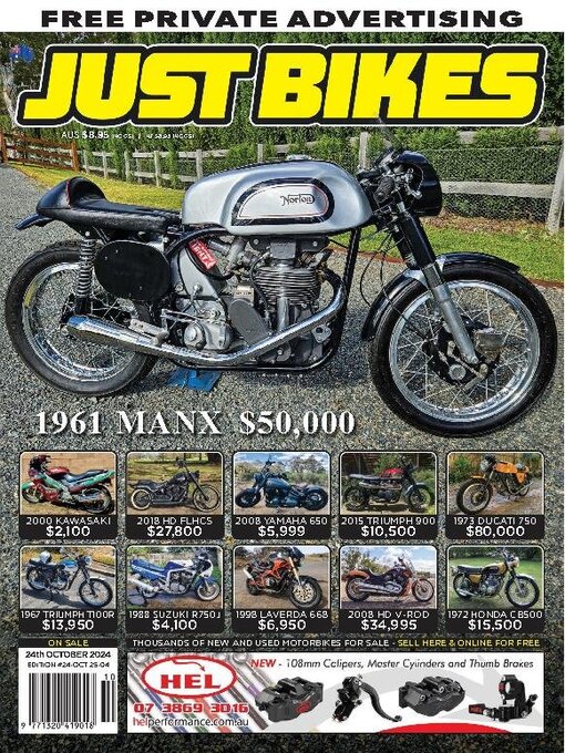 Title details for Just Bikes by JUST AUTO Classifieds Pty Ltd - Available